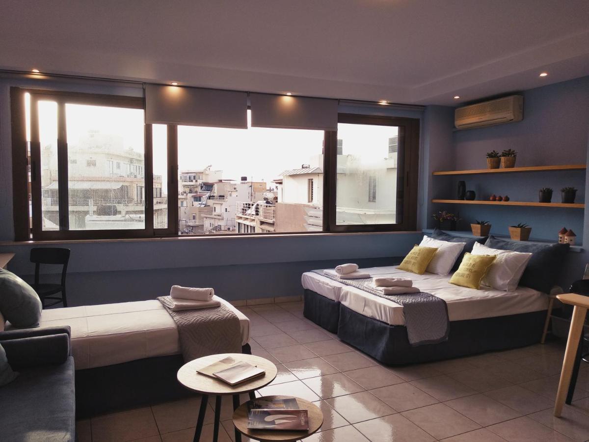 Light Blue Apartment Heraklion Exteriör bild